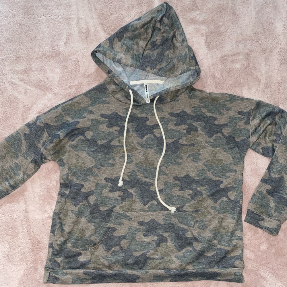 Camo Pullover Hoodie